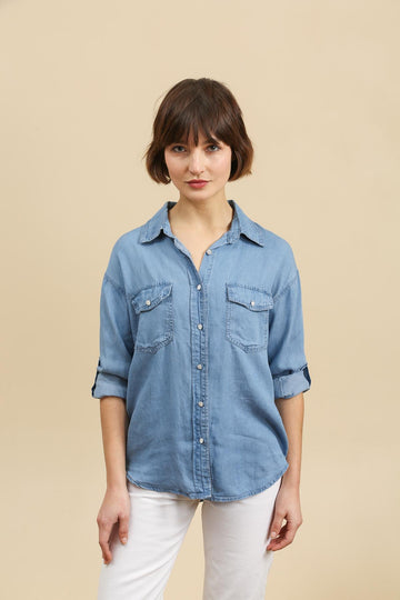 Chemise en tencel K3356