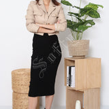 Veste en similicuir Maëna