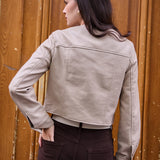 Veste en similicuir Célia