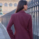 Blazer croisé à boutons dorés Victoria