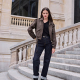 Veste courte ceinturée Nola