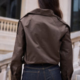 Veste courte ceinturée Nola
