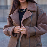 Veste aviateur oversize Daphné