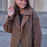 Veste aviateur oversize Daphné