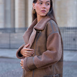 Veste aviateur oversize Daphné