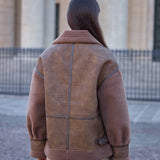 Veste aviateur oversize Daphné
