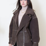 Veste aviateur oversize Daphné