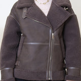 Veste aviateur oversize Daphné