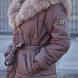 Doudoune longue Iris