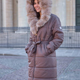 Doudoune longue Iris