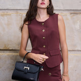 Gilet tailleur élégant Céleste