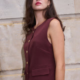 Gilet tailleur élégant Céleste