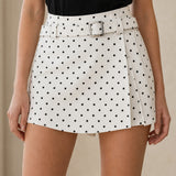 Jupe-short a pois Melodie