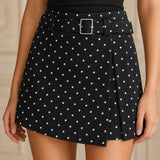 Jupe-short a pois Melodie