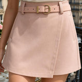 Jupe-short ceinturée Valérie