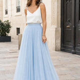 Jupe maxi tulle Mélina