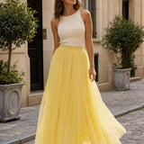 Jupe maxi tulle Mélina