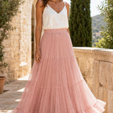 Jupe maxi tulle Mélina