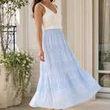 Jupe broderie anglaise Amandine