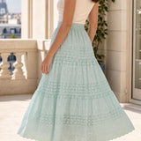 Jupe broderie anglaise Amandine