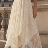 Jupe dentelle cascade Isadora