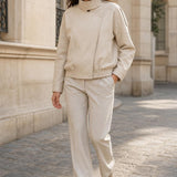 Blouson similicuir col montant Clémence