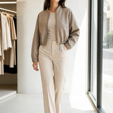 Blouson similicuir cordon Sibylle