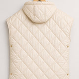 Gilet sans manches à capuche