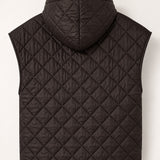 Gilet sans manches à capuche