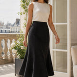 Jupe midi suédine Gaëlle