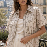 Chemise coton broderie anglaise Mathilde