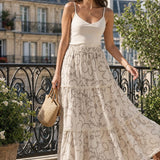Jupe broderie anglaise Aveline
