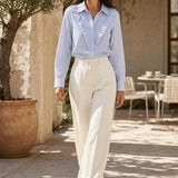 Chemise coton rayée Ysée