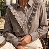 Chemise coton rayée Ysée