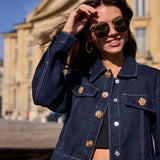 Veste en denim Eva
