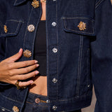 Veste en denim Eva