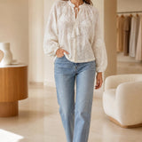 Blouse ajourée Viviane