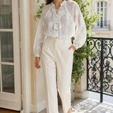 Blouse ajourée Viviane