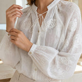 Blouse ajourée Viviane