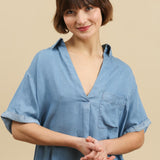 Blouse en tencel K3355