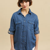 Chemise en tencel K3357
