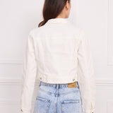 Veste courte en coton K3366