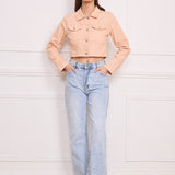 Veste courte en coton K3366
