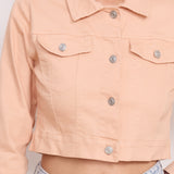 Veste courte en coton K3366