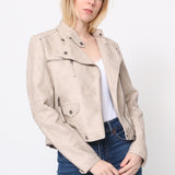 Perfecto avec doublure imprimé cachemire S0508