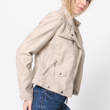 Perfecto avec doublure imprimé cachemire S0508