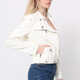 Perfecto avec doublure imprimé cachemire S0508