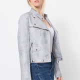Perfecto avec doublure imprimé cachemire S0508