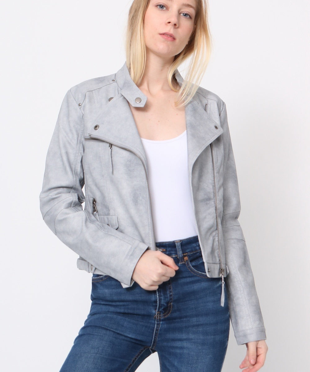 Perfecto avec doublure imprimé cachemire S0508