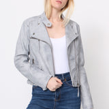 Perfecto avec doublure imprimé cachemire S0508